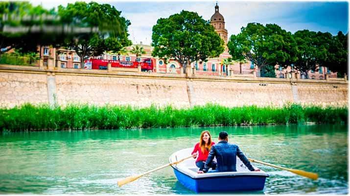 PASEOS EN BARCA POR EL SEGURA EN MURCIA