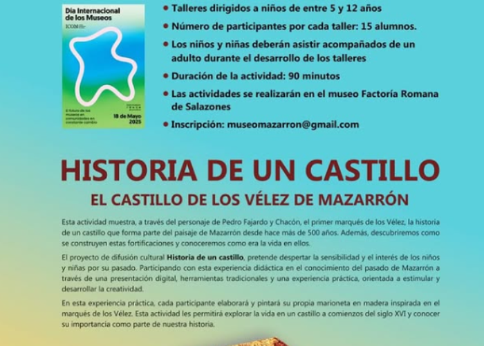 HISTORIAS DE UN CASTILLO. SEMANA DE LOS MUSEOS HISTORIAS DE UN CASTILLO. SEMANA DE LOS MUSEOS