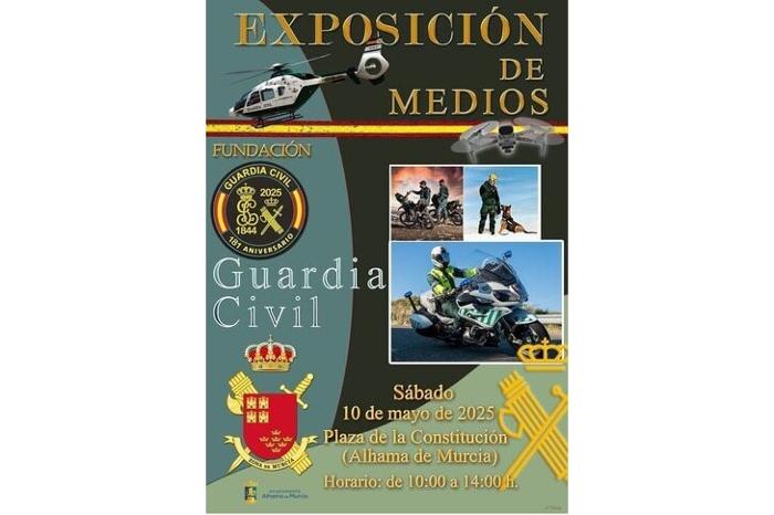 EXPOSICIÓN DE MEDIOS DE LA GUARDIA CIVIL EXPOSICIÓN DE MEDIOS DE LA GUARDIA CIVIL