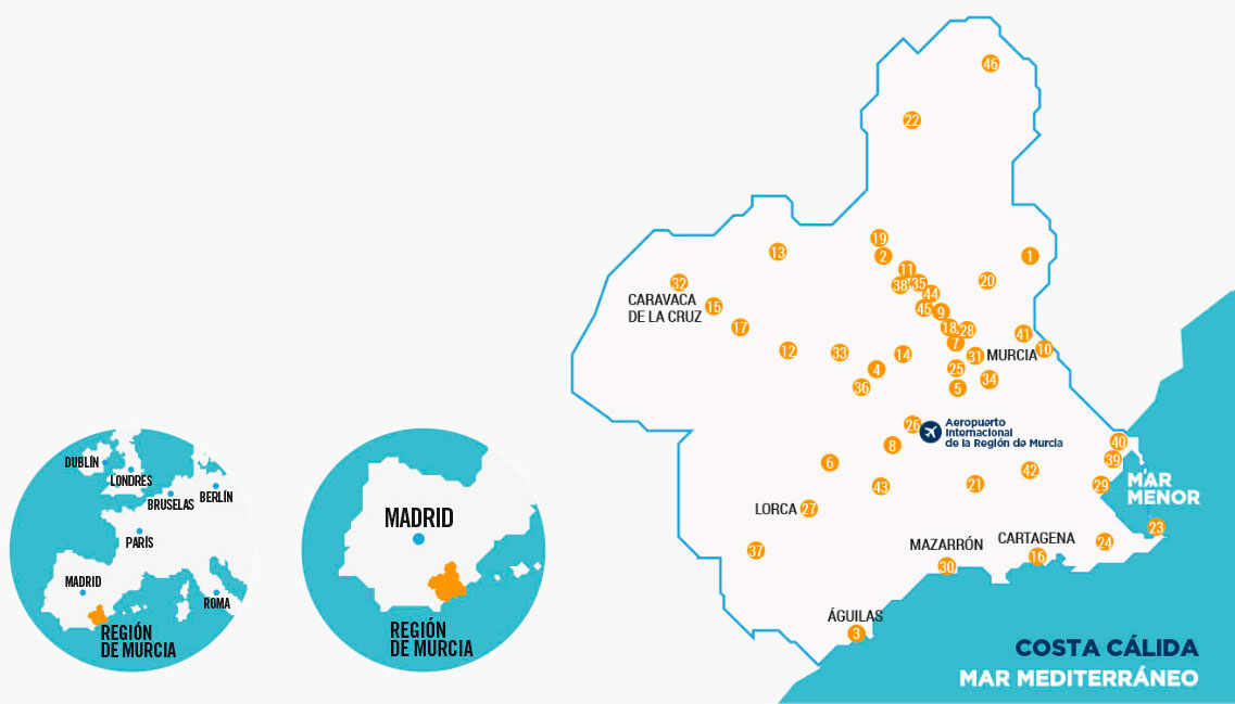 Mapa localidades Mapa localidades