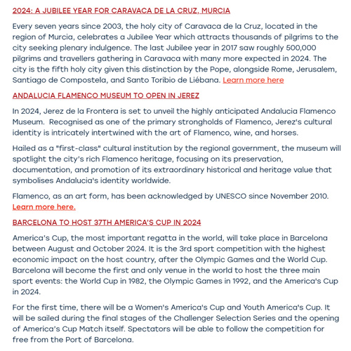 2024: A Jubilee Year for Caravaca de la Cruz, Murcia 2024: A Jubilee Year for Caravaca de la Cruz, Murcia